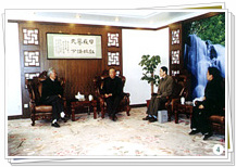 中国纺织机械器材工业协会名誉理事长凌宝银亲临我司视察