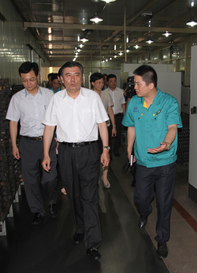 常州市委书记阎立参观同和公司