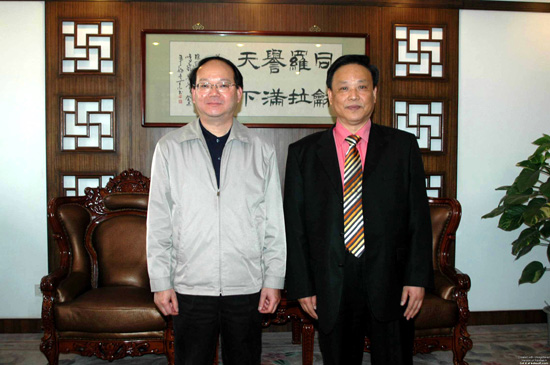 中国纺织工业协会副会长高勇视察我司